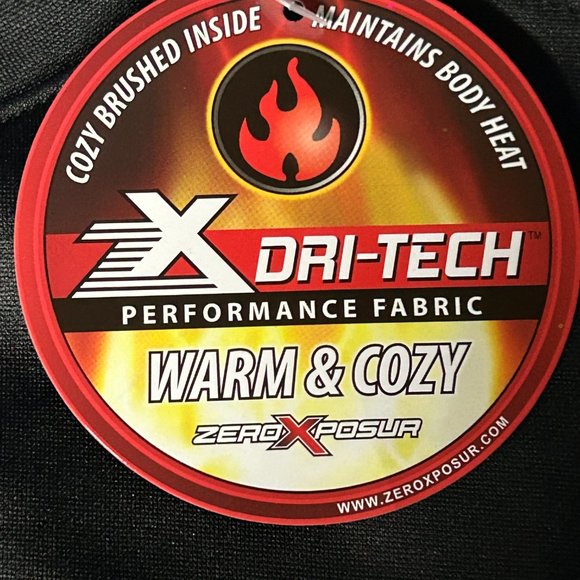 NWT Boys Black ZeroXposur Dri-Tech Warm & Cozy Shirt size Large (14/16) - Picture 2 of 9
